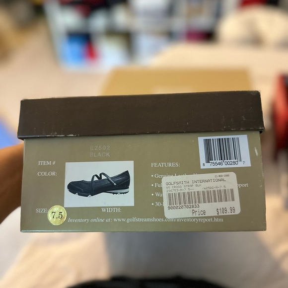 7.5 Golfstream cross strap golf sandals - Picture 4 of 4